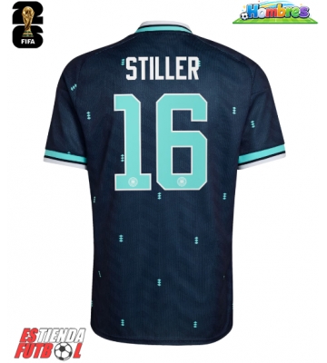 Alemania Angelo Stiller #16 Segunda Equipación Mundial 2026 Manga Corta Alemania Angelo Stiller #16 Segunda Equipación Mundial 2026 Manga Corta